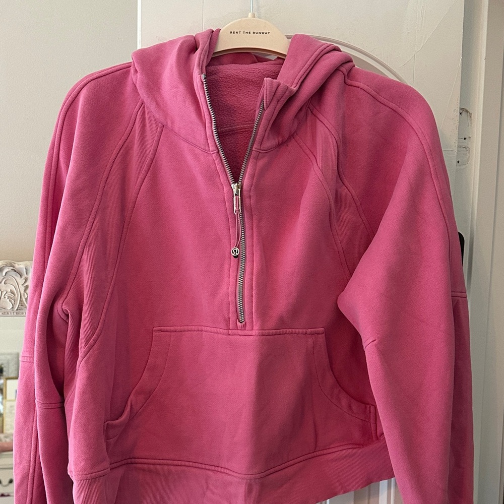 Lululemon scuba Pink Hoodie